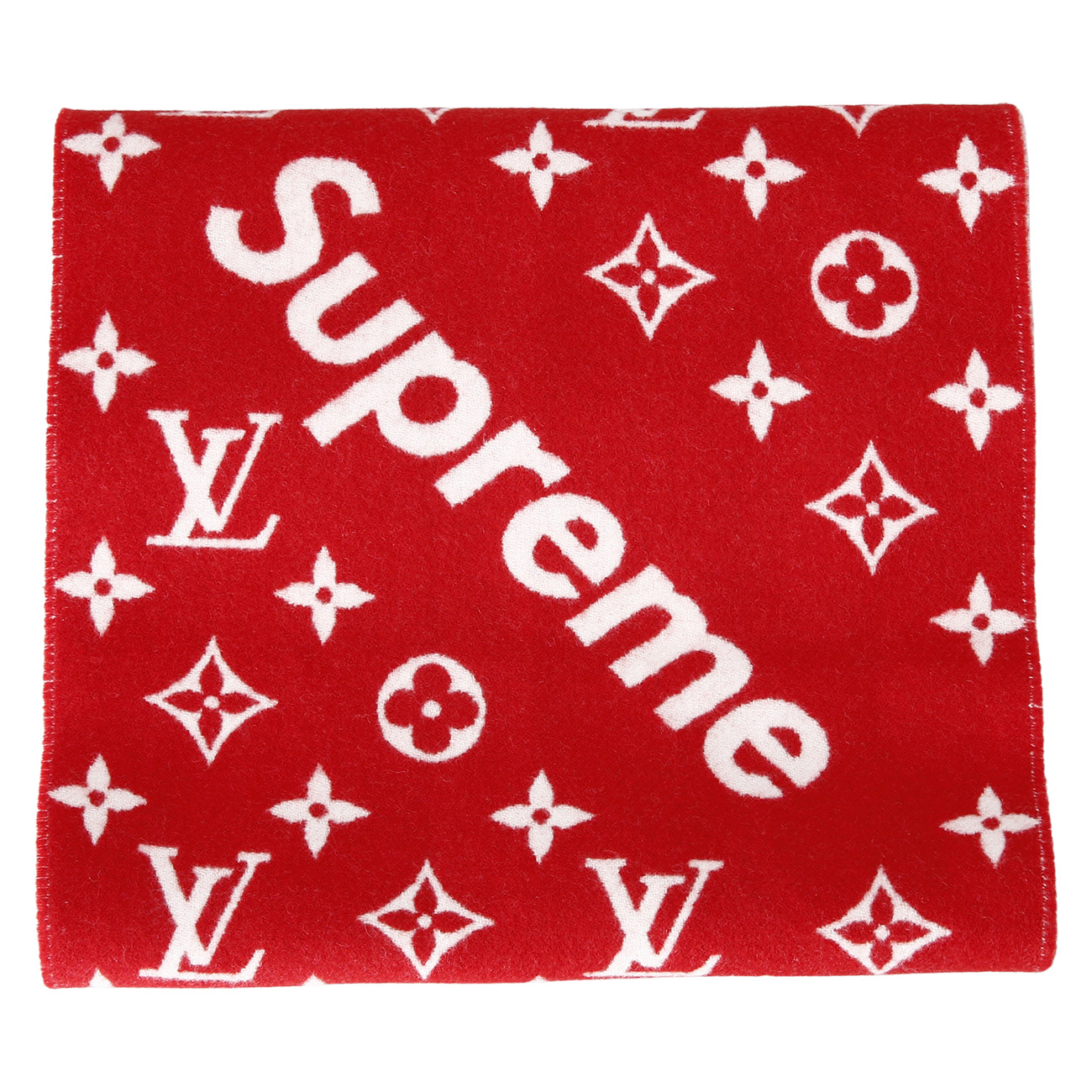 LOUIS VUITTON(USED)루이비통 LV x 슈프림 콜라보 머플러